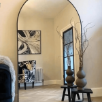 Luxury Arched Full Length Mirror – Modern Standing & Wall Dressing Mirror for Bedrooms, Salons & Boutiques Ghana