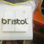 Bristol 2 Gang 2 Way Switch Ghana | UK Standard Double Light Switch