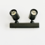 Double Head LED Track Spotlight – Adjustable Display & Shelf Lighting for Shops and Showrooms Ghana