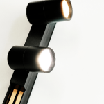 Double Head LED Track Spotlight – Adjustable Display & Shelf Lighting for Shops and Showrooms Ghana