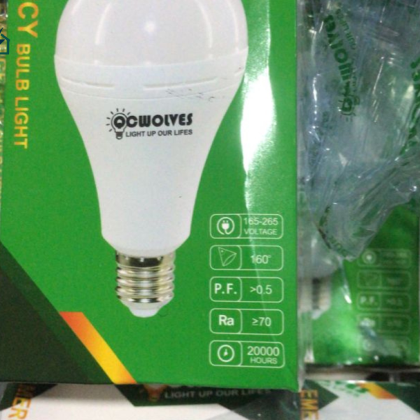 Dumsor Rechargeable Emergency LED Bulb Ghana – Automatic Backup Light During Power Outages