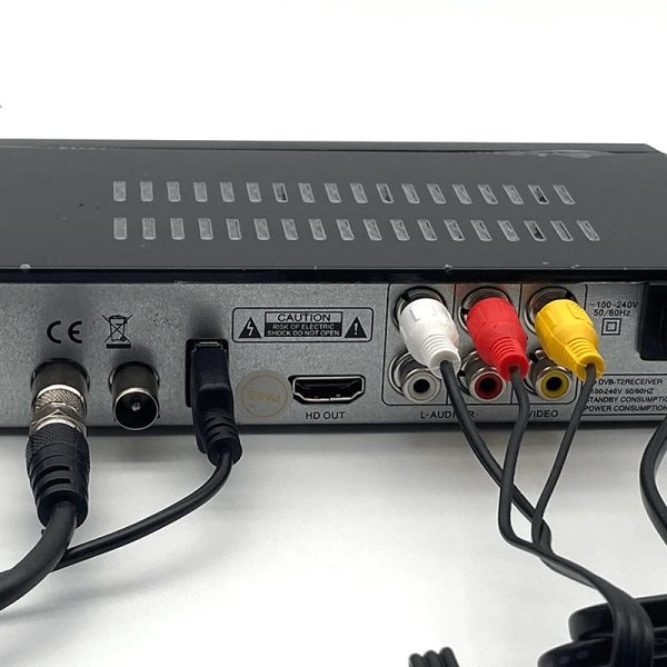 DVB T2 Full HD WiFi Set Top Box – 1080P Digital TV Decoder with WiFi & YouTube in Ghana