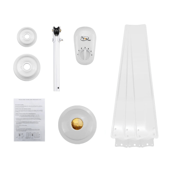 FOCUS 56” Ceiling Fan with Remote Control – Energy-Efficient 5-Speed Ceiling Fan for Homes & Offices in Ghana