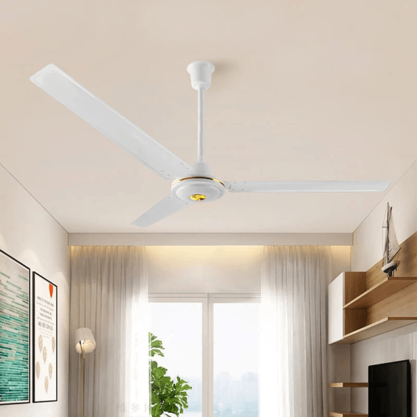 FOCUS 56” Ceiling Fan with Remote Control – Energy-Efficient 5-Speed Ceiling Fan for Homes & Offices in Ghana