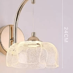 Luxury French Style Bedside Wall Lamp – Modern LED Wall Light for Bedroom, Living Room & Corridor Ghana