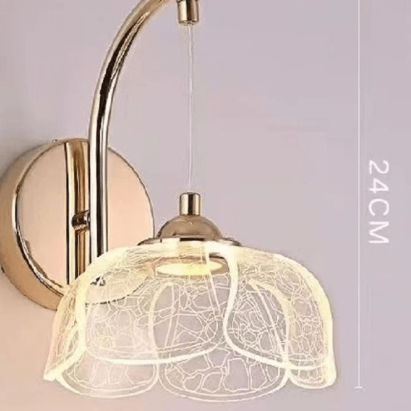 Luxury French Style Bedside Wall Lamp – Modern LED Wall Light for Bedroom, Living Room & Corridor Ghana
