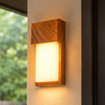 Outdoor Wall Lamp K-73011-BK – E27 Metal Exterior Light Ghana