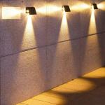 RGB Solar Garden Patio Wall Lights – IP65 Waterproof Outdoor Solar Fence Lights Ghana