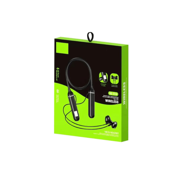 Wireless Neckband Bluetooth Earphones G01 – Waterproof Sports Headset with Strong Bass for Ghana