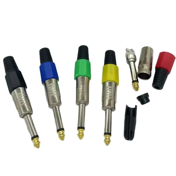 Monophonic Swiss 6.35mm Microphone Plug – Audio Jack Connector Ghana