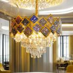 Modern Luxury Crystal Chandelier HL8314 – LED Ceiling Light