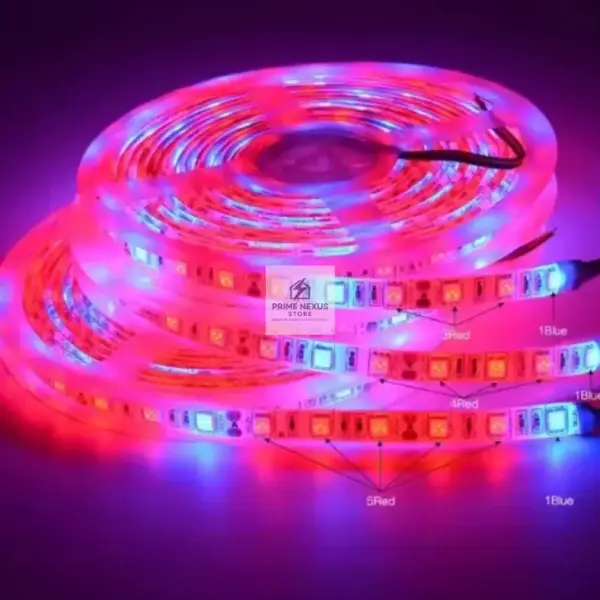 100m Waterproof Full Spectrum LED Grow Strip Light with 96 LEDs – Ghana
