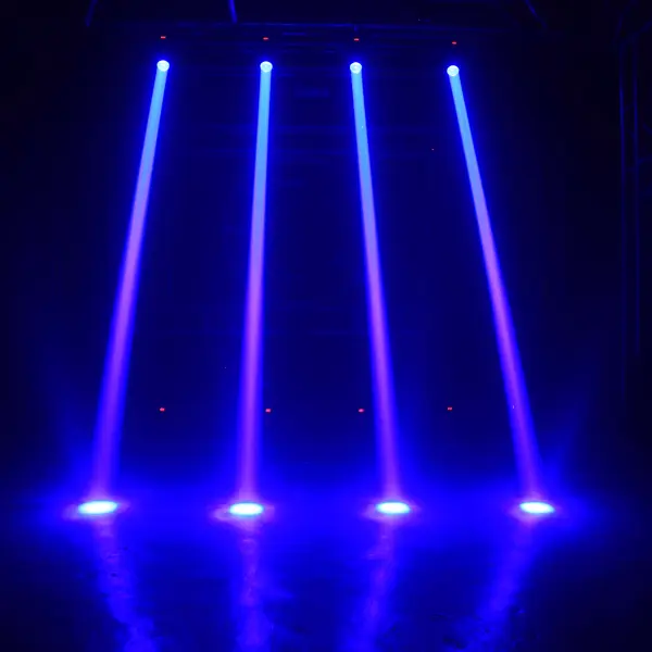 100W 4-in-1 RGBW Moving Head DJ Disco Party Beam Light
