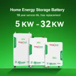 10kWh LiFePO4 Solar Battery 51.2V with Smart BMS – Wall-Mounted Energy Storage System