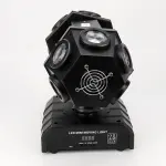 12×12W Double Ball RGB Moving Head Light with Red & Green Laser Effects
