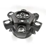 150W Six-Arm RGBW Bee-Eye LED Moving Head Light with Laser & DMX512