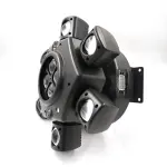150W Six-Arm RGBW Bee-Eye LED Moving Head Light with Laser & DMX512