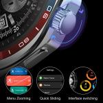 GTC3 Zinc Frame Smartwatch – 1.43” AMOLED, BT Calling, Fitness & Business Watch Ghana