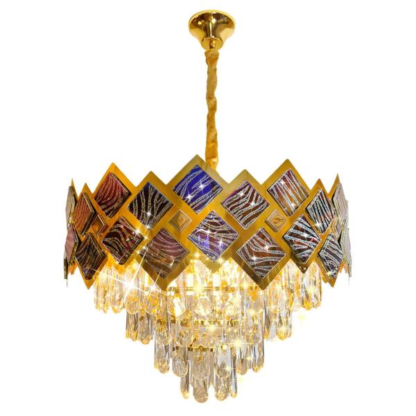 Modern Luxury Crystal Chandelier HL8314 – LED Ceiling Light