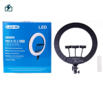 Prime Nexus 18-Inch Ring Light | 3-Phone Holder | Adjustable 2850-5000K
