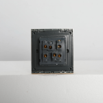 Frameless Gold 2 Gang Switch – Ghana