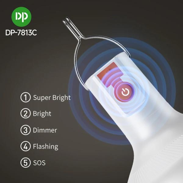 Dumsor Emergency Bulb 38W Rechargeable LED Light Ghana