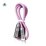 3-in-1 Fast Charging Flat Cable – Lightning, USB-C & Micro USB Charging Cable for iPhone & Android | Ghana