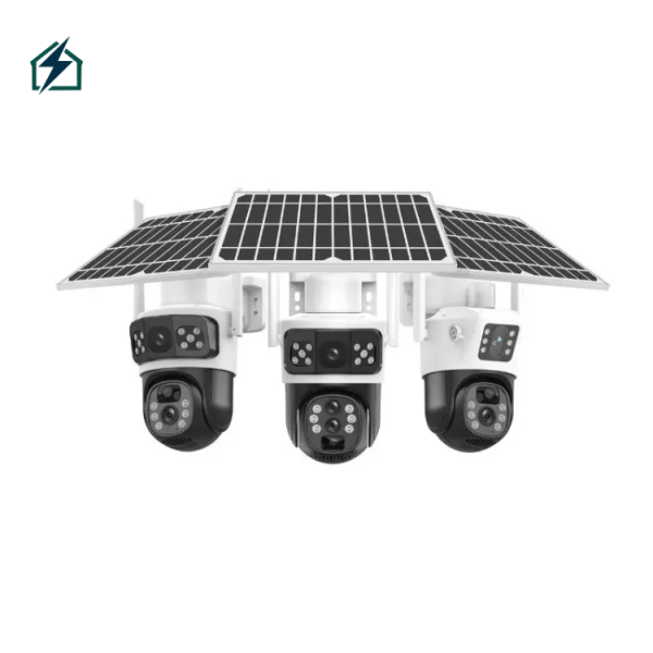 Solar 4G PTZ Security Camera – Wireless Outdoor Camera with 360° Rotation Ghana