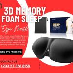 3D Memory Foam Sleep Eye Mask Ghana – Light Blocking Soft Eye Cover