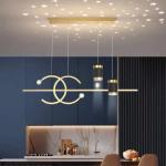 Modern Nordic Long Strip Pendant Light – Dining Chandelier Ghana