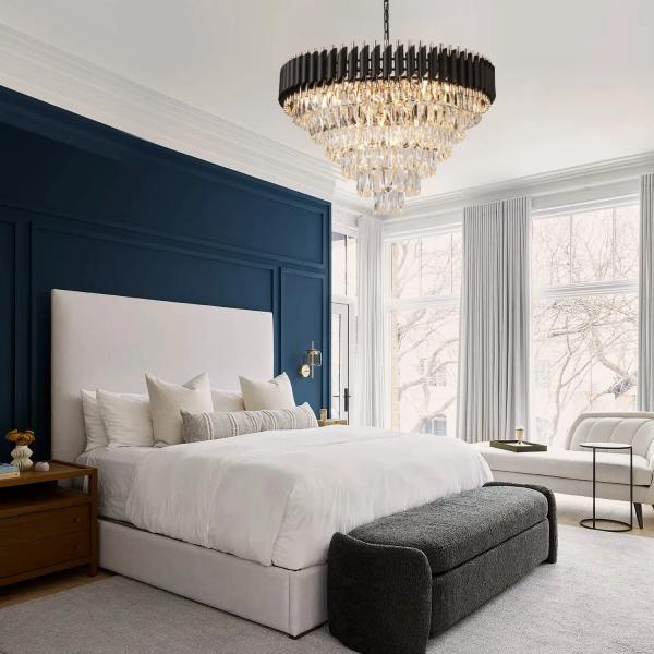 Modern European Luxury Crystal Chandelier