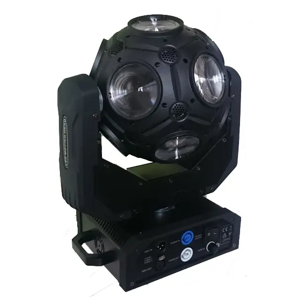 4-in-1 RGBW LED Beam Ball Moving Head Light IP65 for Events & DJs