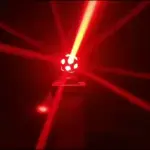 4-in-1 RGBW LED Beam Ball Moving Head Light IP65 for Events & DJs