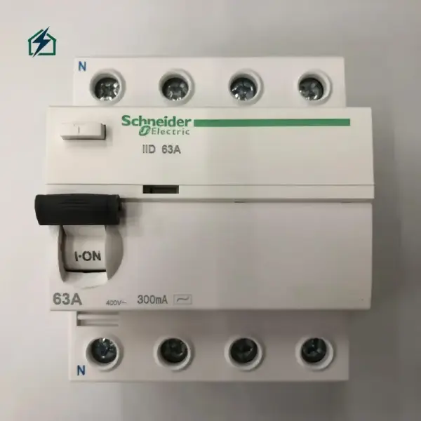 Schneider 4 Pole Circuit Breaker – 3 Phase MCB for Commercial & Industrial Electrical Systems Ghana