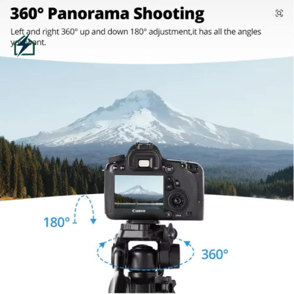 YUNTENG VCT-668 RM Aluminum Camera Tripod Ghana – Stable & Smooth Video