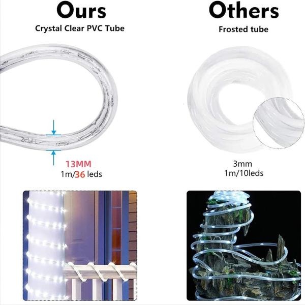 D13 LED Rope Light IP65 for Outdoor Landscape Lighting in Ghana