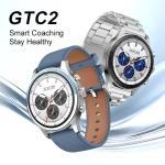 1.43" HD 2.5D AMOLED Aluminium Alloy Smartwatch – IP68 Waterproof, AI Voice, BT Call.
