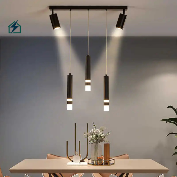 Modern Luxury Interior Chandelier – Model No. 1, Stainless Steel + Crystal Ghana