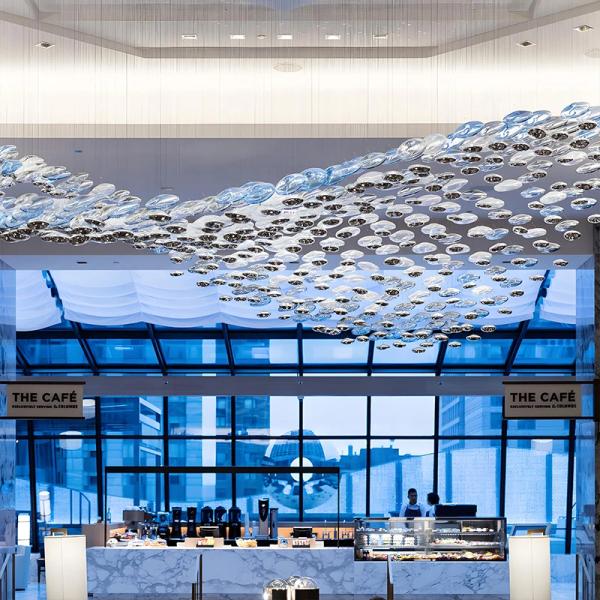 Designer Glass Ball Pendant Light – Modern Luxury LED Ghana