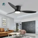 52 Inch Ceiling Fan with LED Light & Remote Control Ghana | Modern Energy-Saving Ceiling Fan