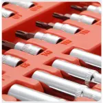 53-Piece 1/4-Inch Drive Ratchet Wrench & Socket Set