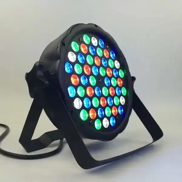 54×3W RGB 3-in-1 LED PAR Light 180W for DJ, Wedding & Stage Lighting