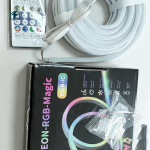 5M RGB-IC Neon LED Strip Light – Flexible Smart Decorative Light for Indoor & Outdoor Use