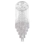 Nordic Long Crystal Chandelier 6079 – Luxury Staircase Ceiling Light