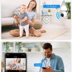 E27 WiFi Bulb Security Camera 360° – Ghana