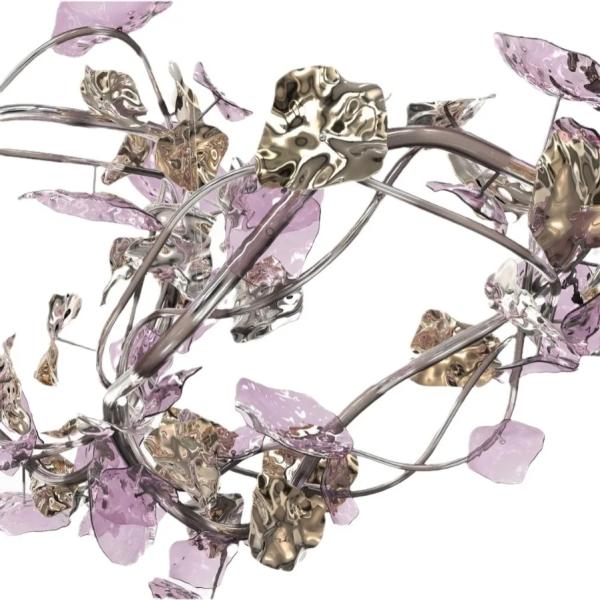 Luxury Flower Shape Crystal Chandelier – Zeal Lighting Ghana