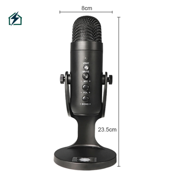 JD-900 USB Condenser Microphone Ghana – Plug & Play Studio Mic