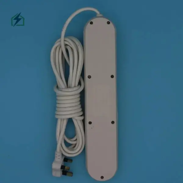 6-Outlet Electrical Extension Socket with USB Ports – Heavy Duty Power Strip for Homes & Offices in Ghana