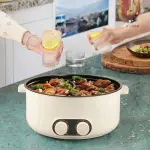 6L Dual-Flavor Electric Hot Pot Ghana – Independent Temperature Control Cooker