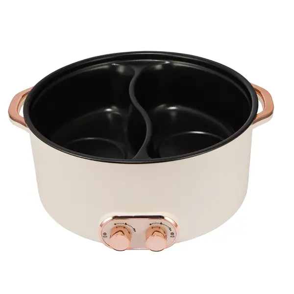 6L Dual-Flavor Electric Hot Pot Ghana – Independent Temperature Control Cooker